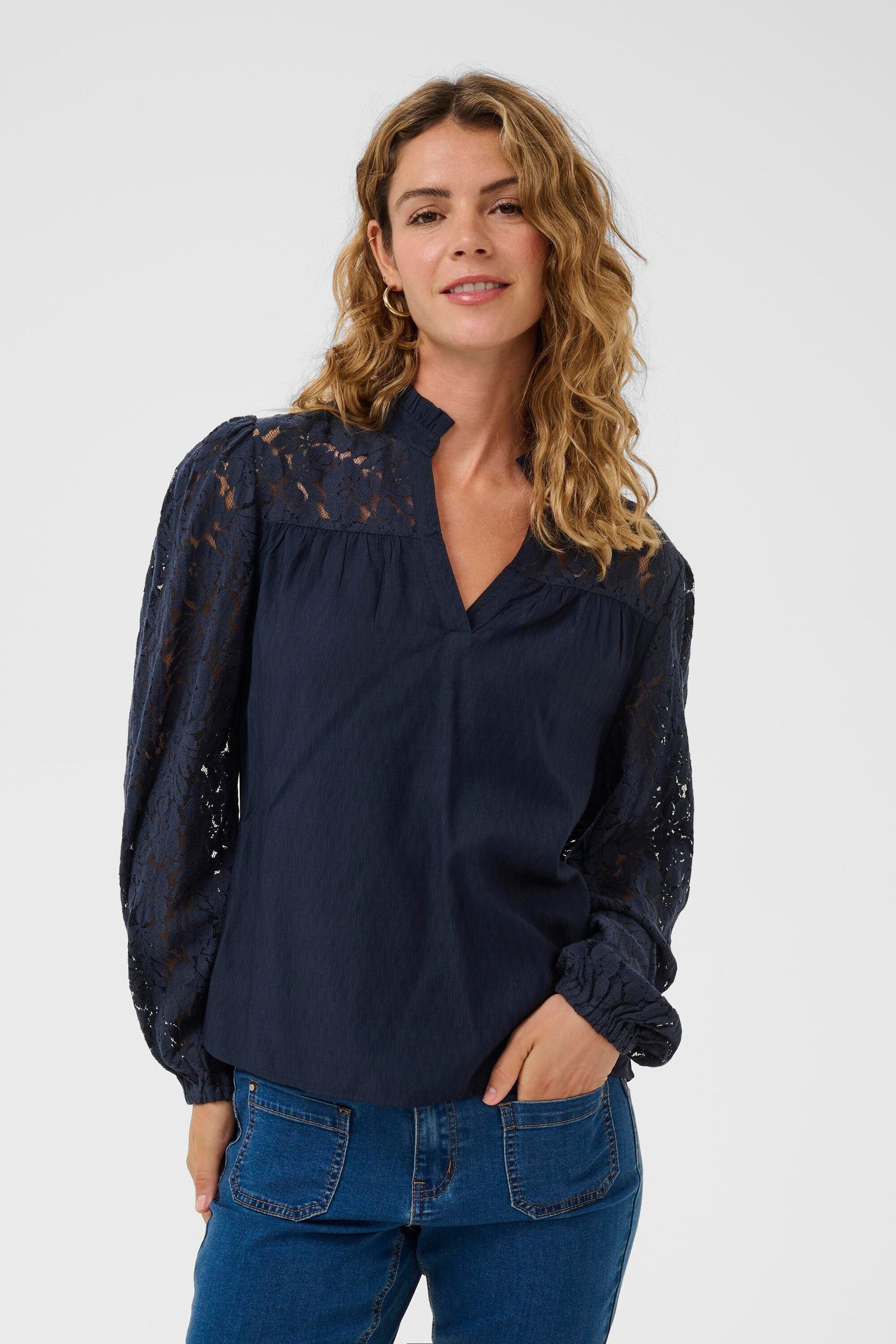 Cream Langarmbluse Langarm-Bluse CRLiselin