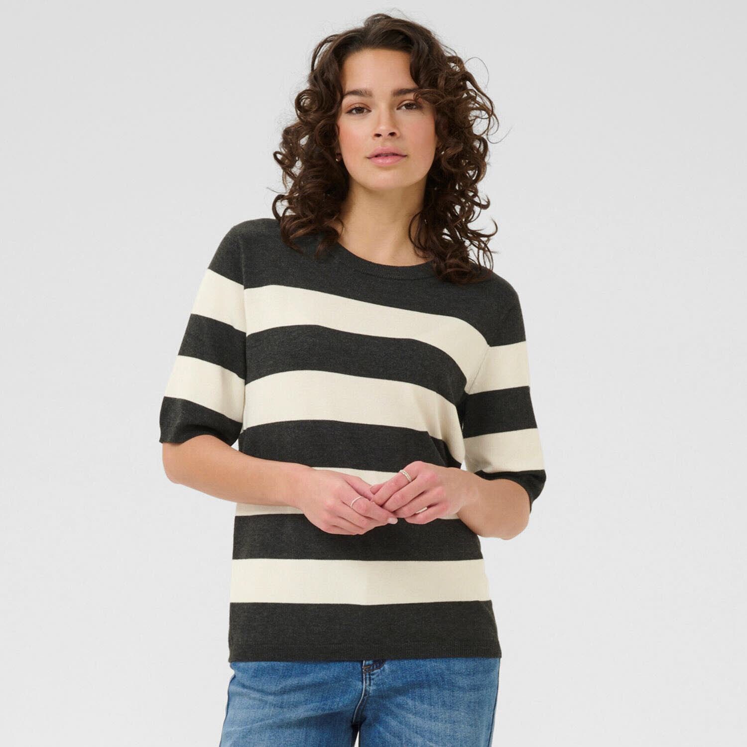 KAFFE Вязаные свитера KAlizza Striped Knit
