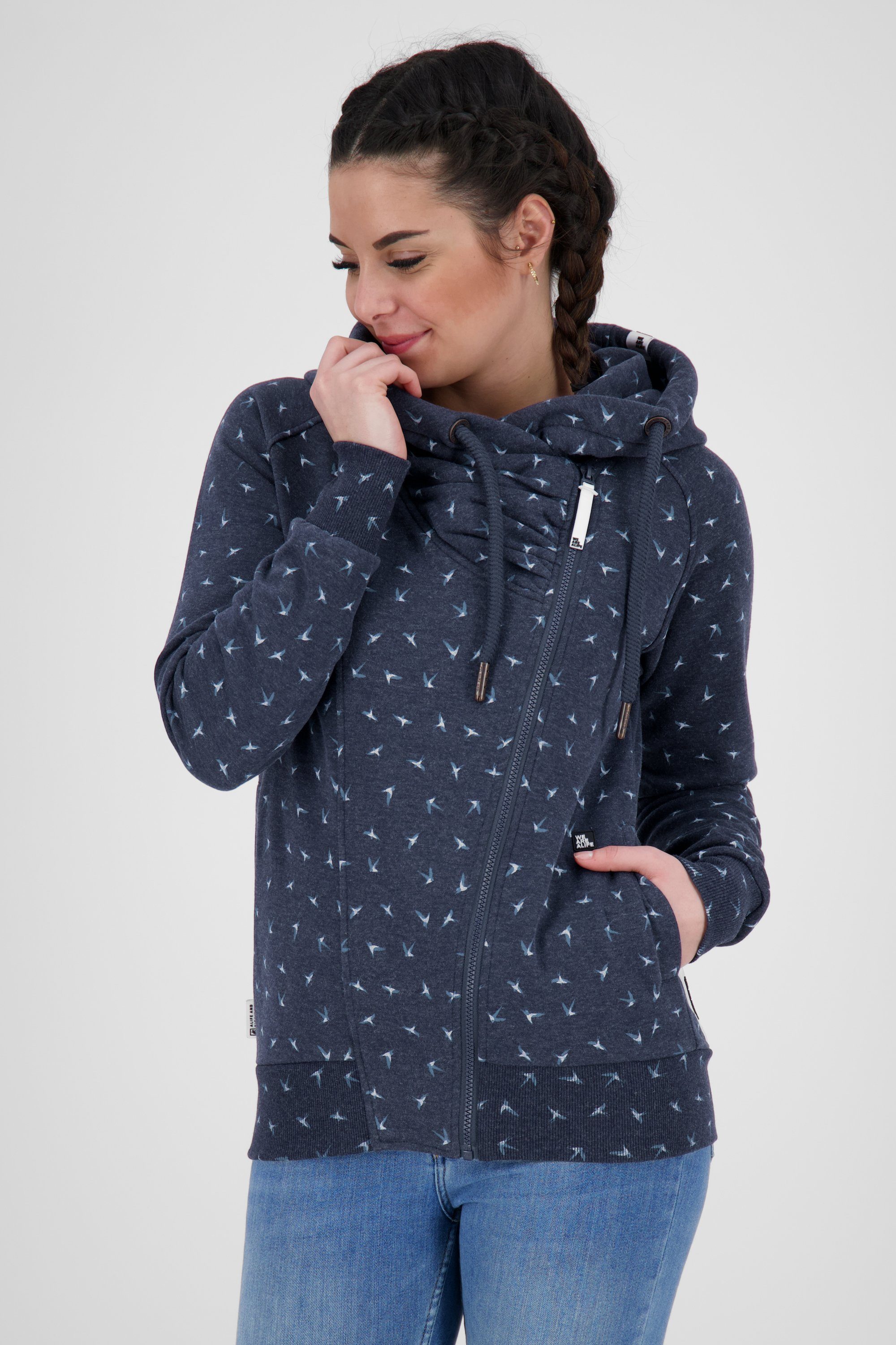 Alife & Kickin Kapuzensweatjacke Damen SnakecharmerAK günstig online kaufen
