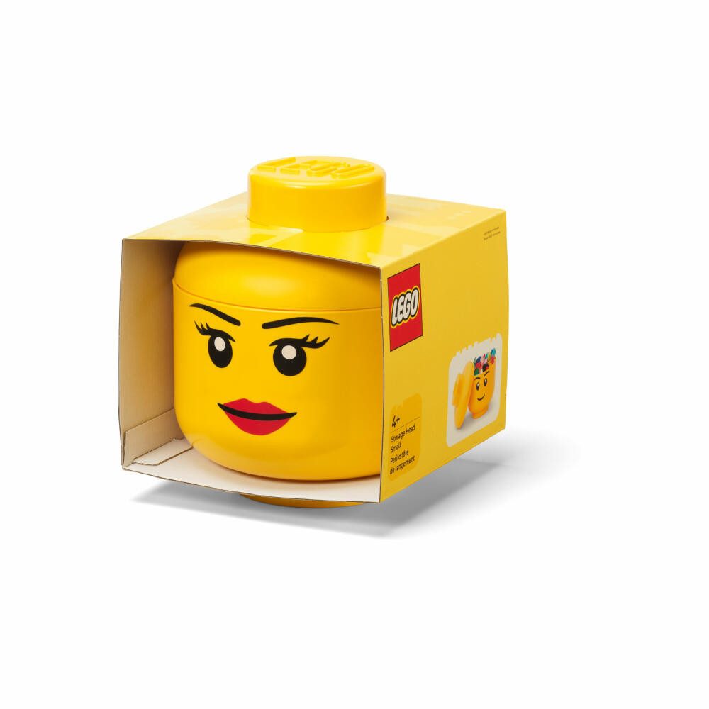 NHG Aufbewahrungsbox LEGO Storage Head Small Girl