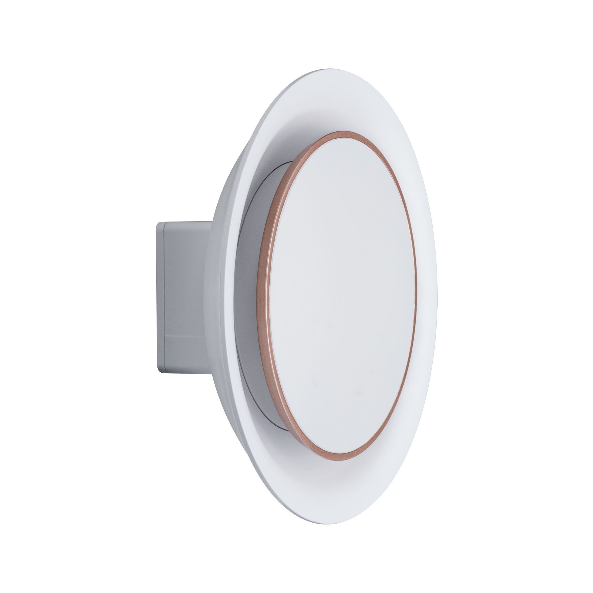 Paulmann LED Wandleuchte Einbauleuchte 2,5W Weiß matt, LED fest integriert, Warmweiß