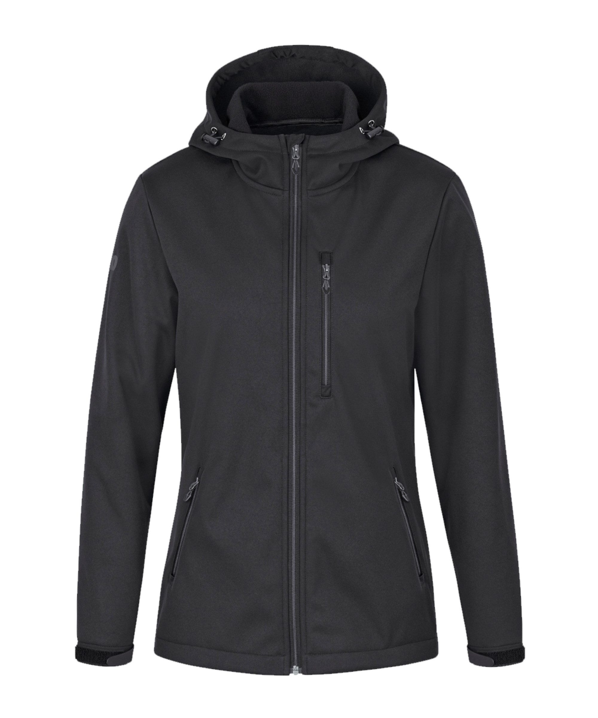 Jako Allwetterjacke Softshelljacke Damen (1-St) Kapuze_Kordelzug
