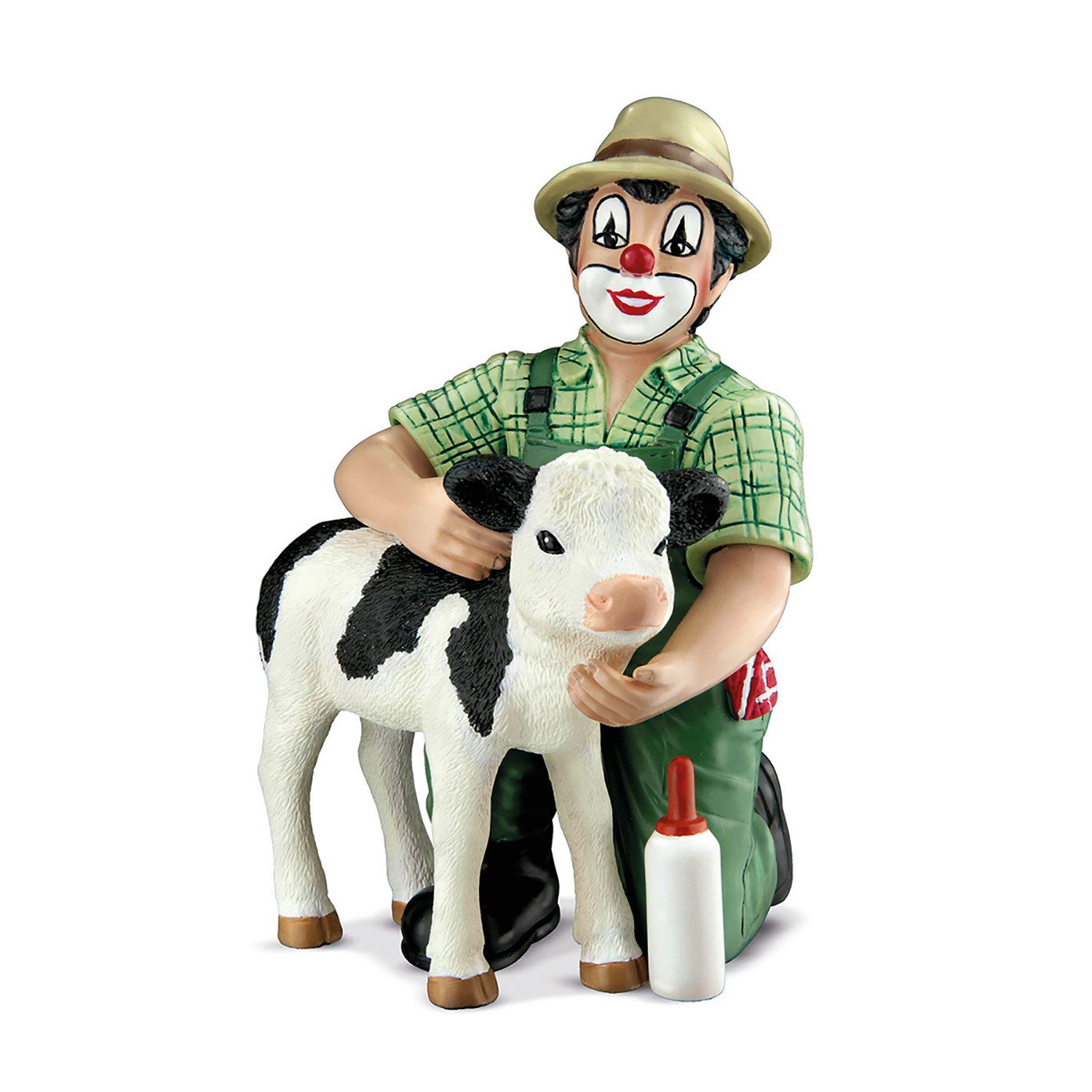 GILDE Sammelfigur Clown LANDLIEBE - mehrfarbig - Kunstharz - Höhe 12,5cm x Breite 9cm (1x Clown, Zirkusclown), Lachnummer - Lustiger - Alberner - Joker