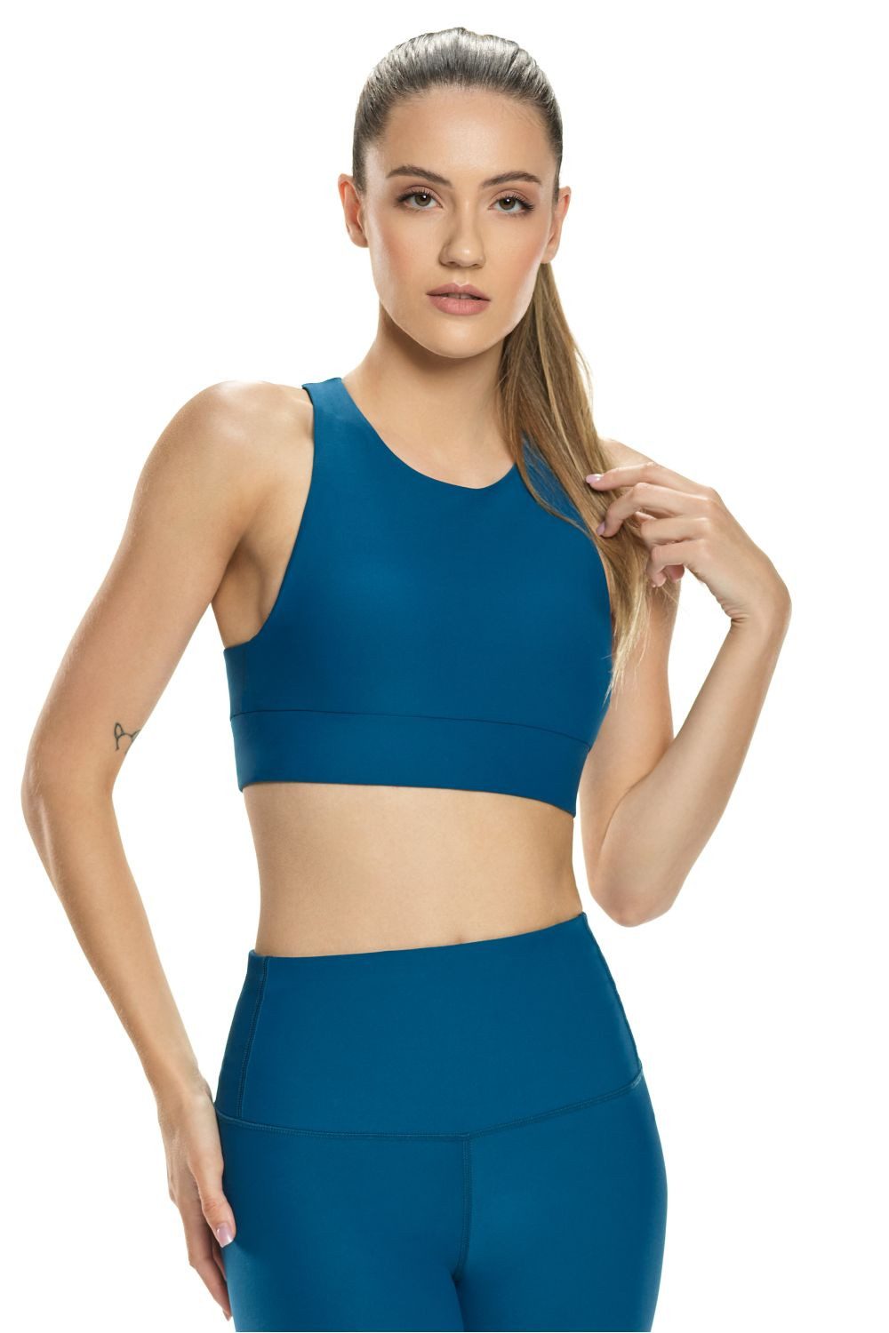 Winshape Sport-Bustier Functional Comfort Sport-BH SB103C mit Rücken-Applikation
