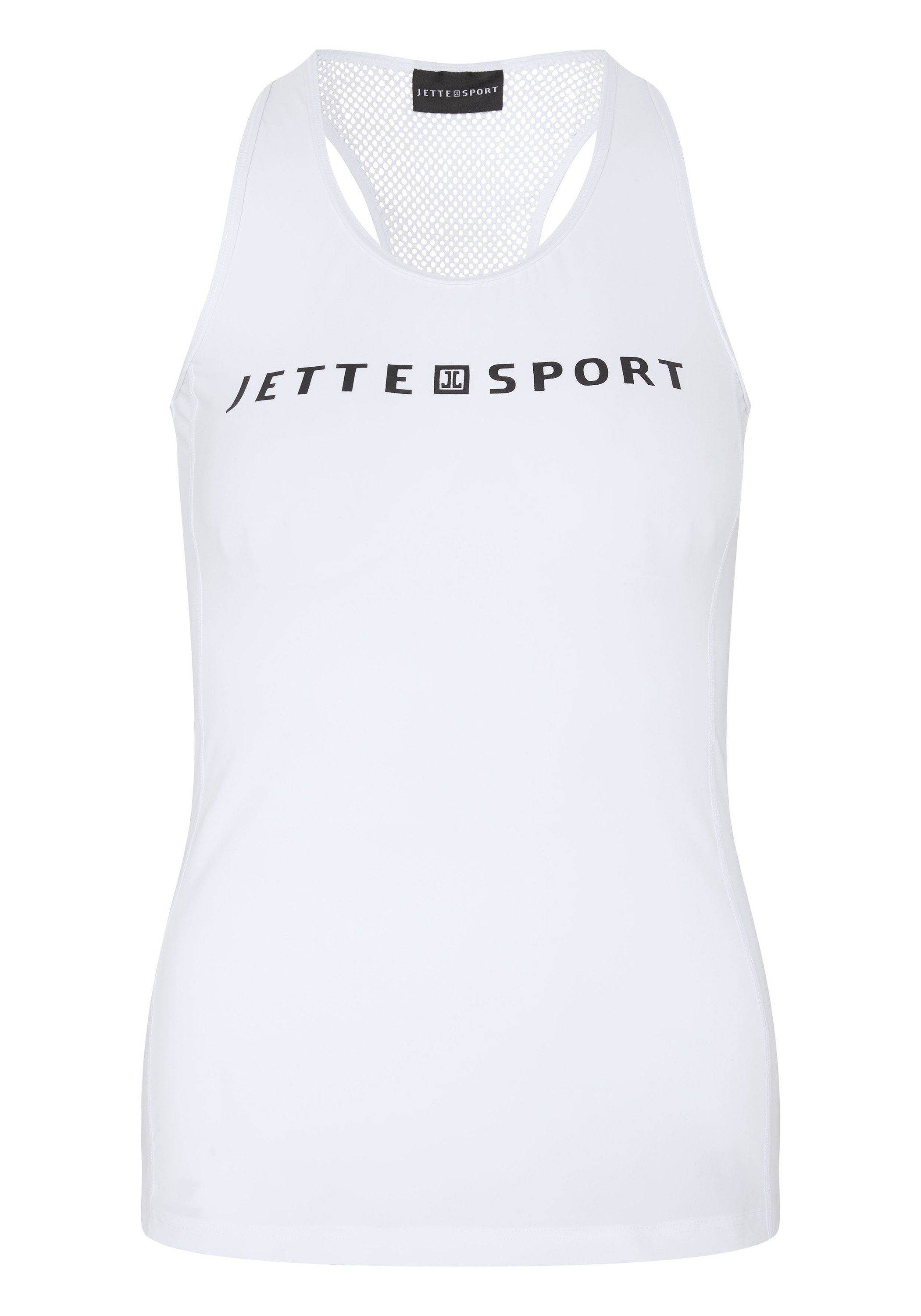 JETTE SPORT Tanktop im Racerback-Design mit Mesh