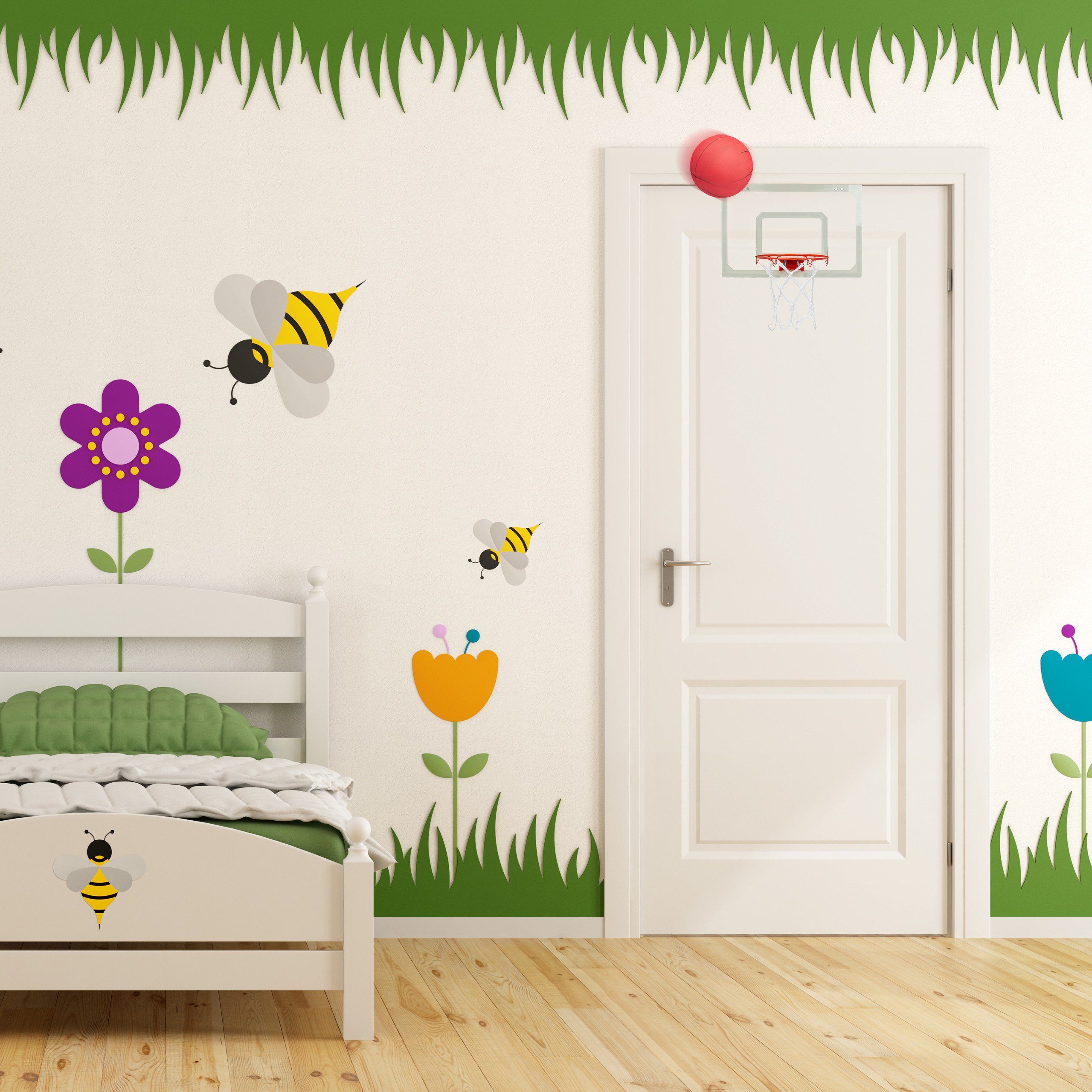 relaxdays Basketballkorb fürs Zimm