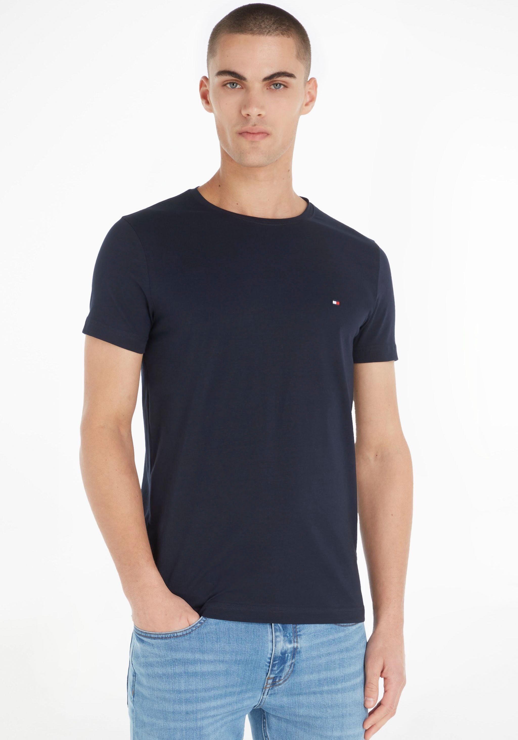 Tommy Hilfiger T-Shirt T-Shirt RH Stretch Slim navy