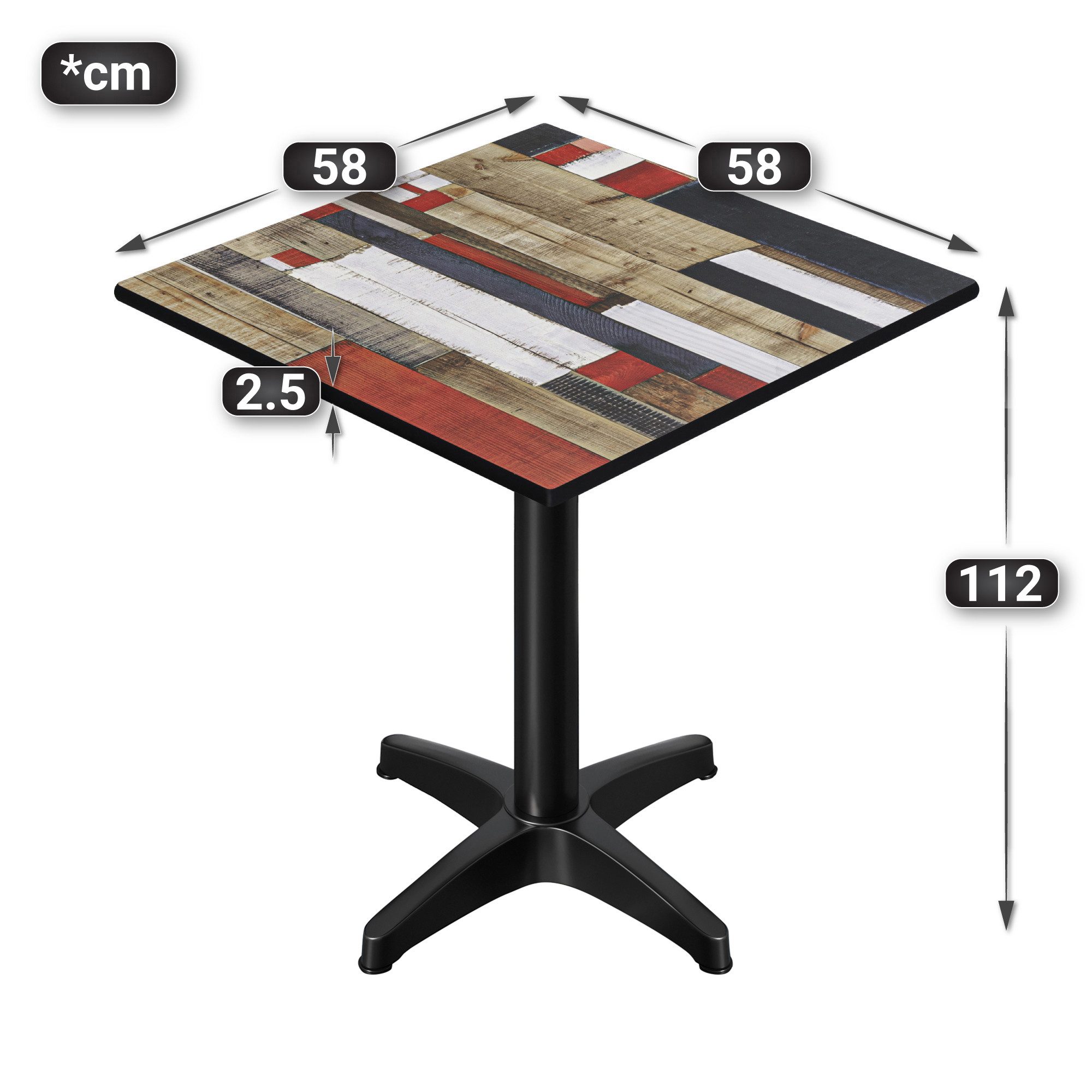 GGMMÖBEL Gartentisch CPBL
