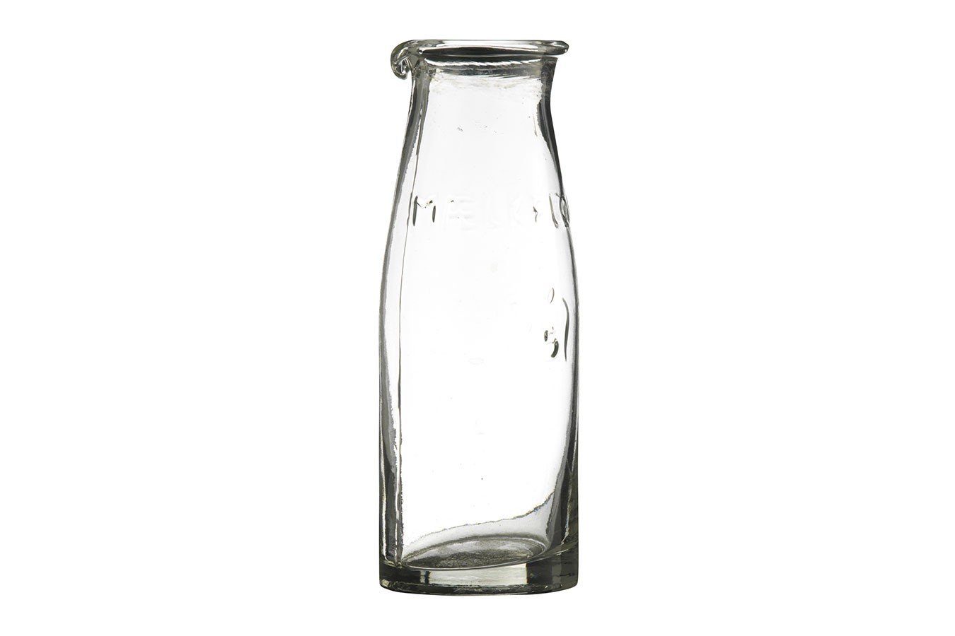 Madam Stoltz Besteck-Set Milchkännchen Glas klar, Glas
