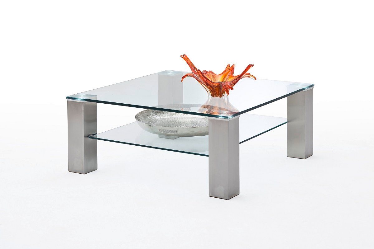 MCA furniture Couchtisch Couchtisch Asta mit Glasplatte, 90/110, verschiedene Größen (no-Set)