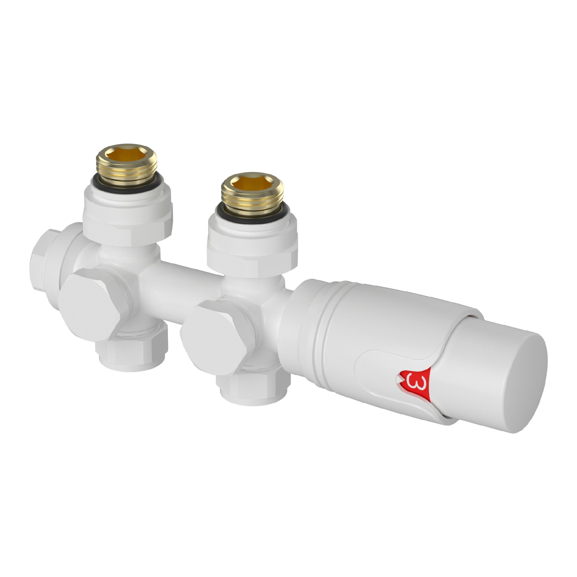 neu.haus Heizkörperthermostat, »Gloppen« Multiblock Set mit Thermostatkopf günstig online kaufen