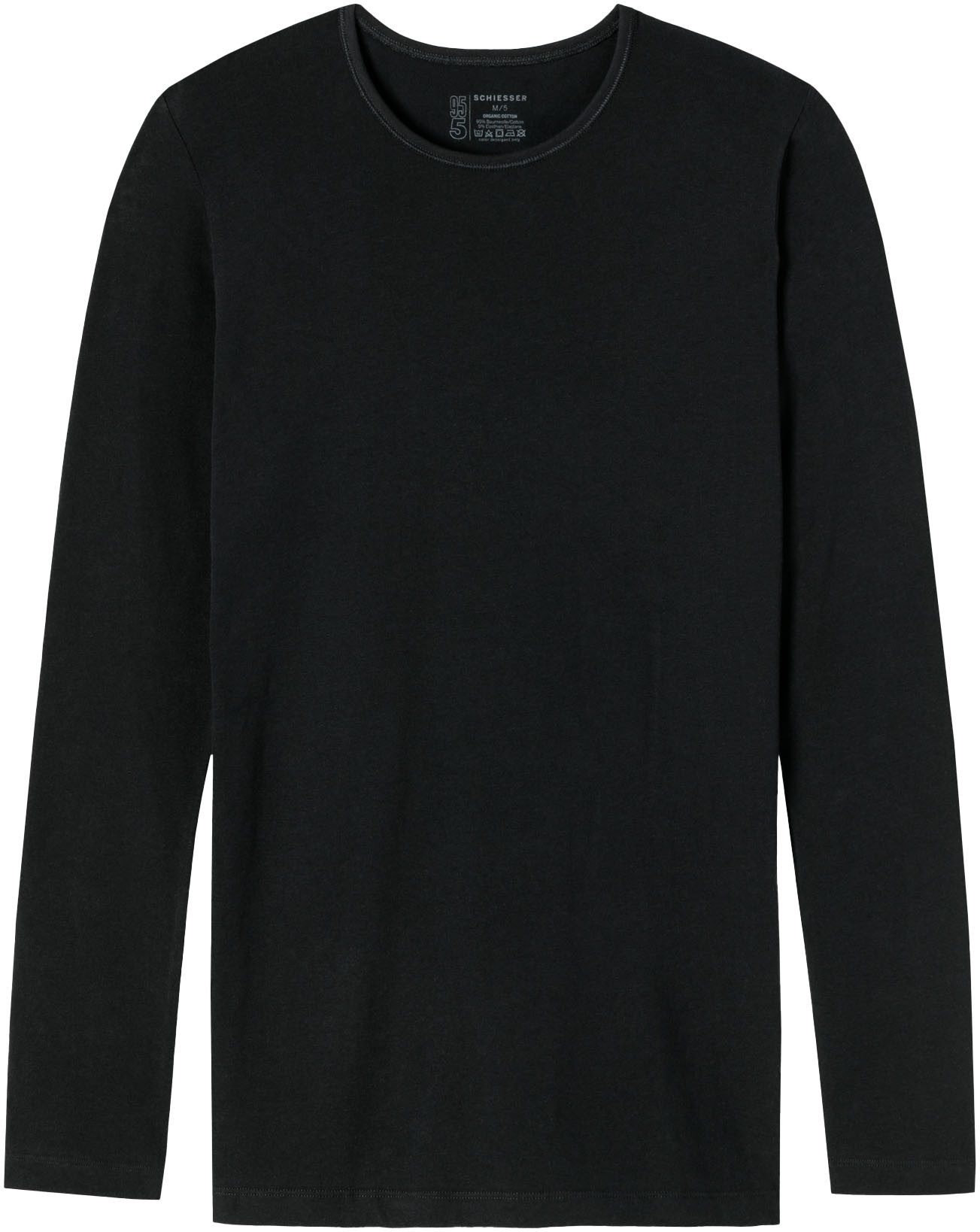 Schiesser Unterhemd 95/5 mit Rundhalsausschnitt günstig online kaufen