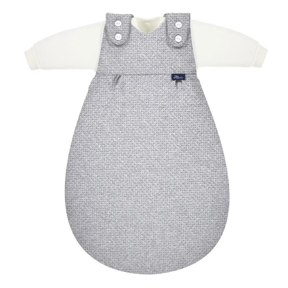 Alvi® Babyschlafsack ALVI Baby-Mäxchen -Special fabrics - 3teilig Pique Größe 68/74
