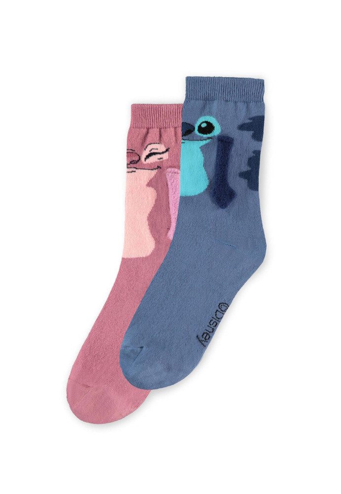 DIFUZED Socken Lilo & Stitch Socken Let's Hold Hands 35-38