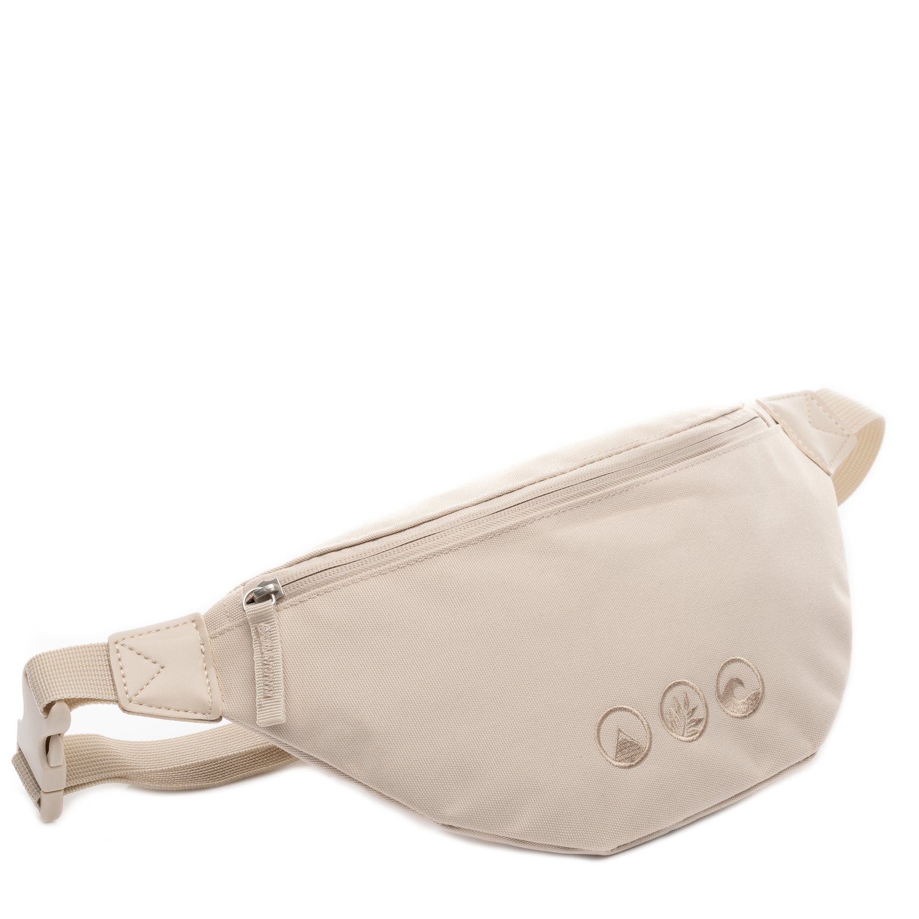 SONS OF ALOHA Umhängetasche Umhängetasche Brusttasche groß Hüfttasche Zoll beige, Umhängetasche, Hip Bag aus recyceltem Plastik shell-beige
