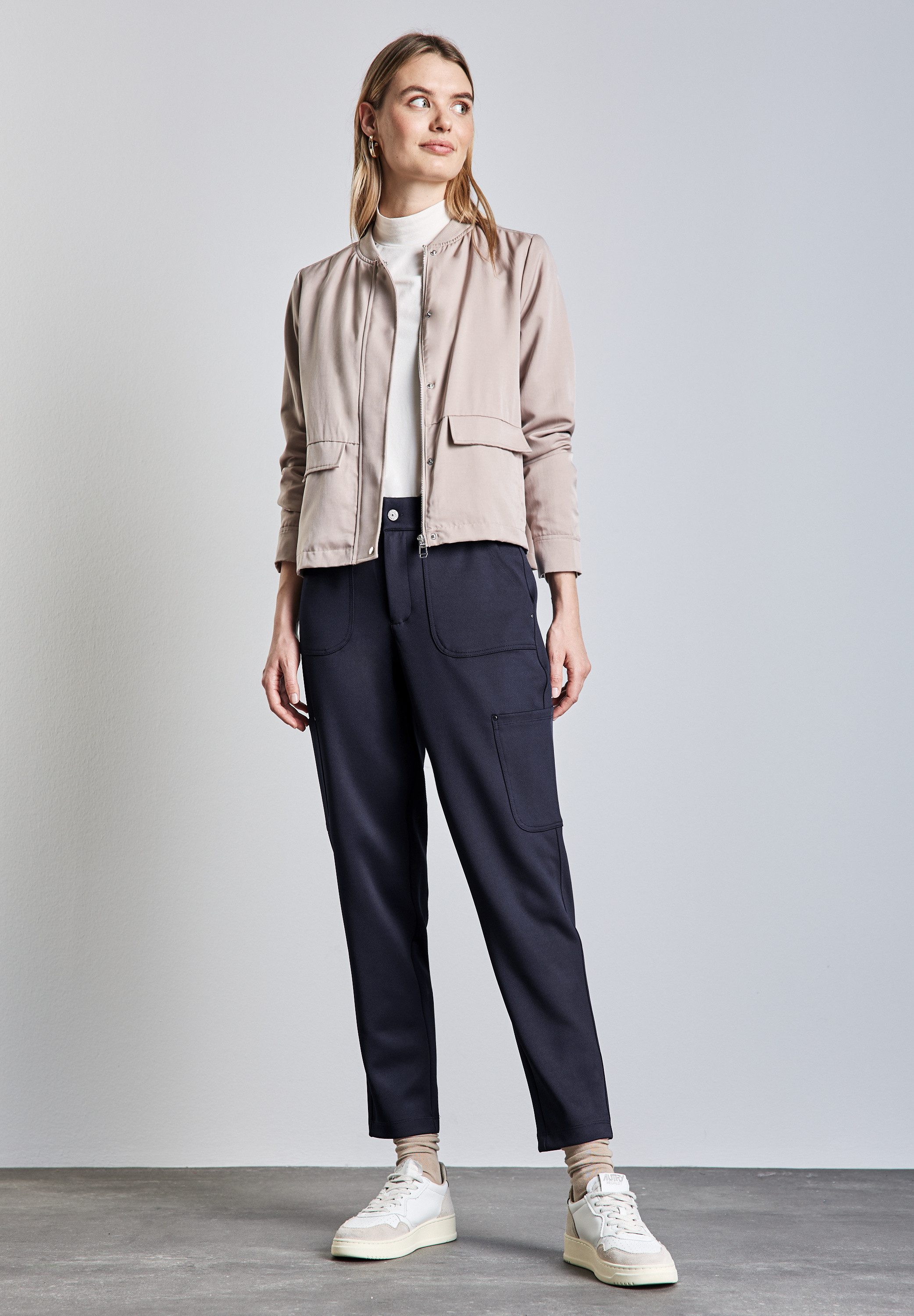 STREET ONE Cargohose mit Stretchanteil