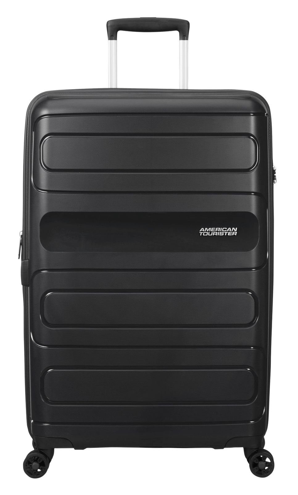 Hartschalen-Trolley 4 Rollen Black American Sunside, Tourister®