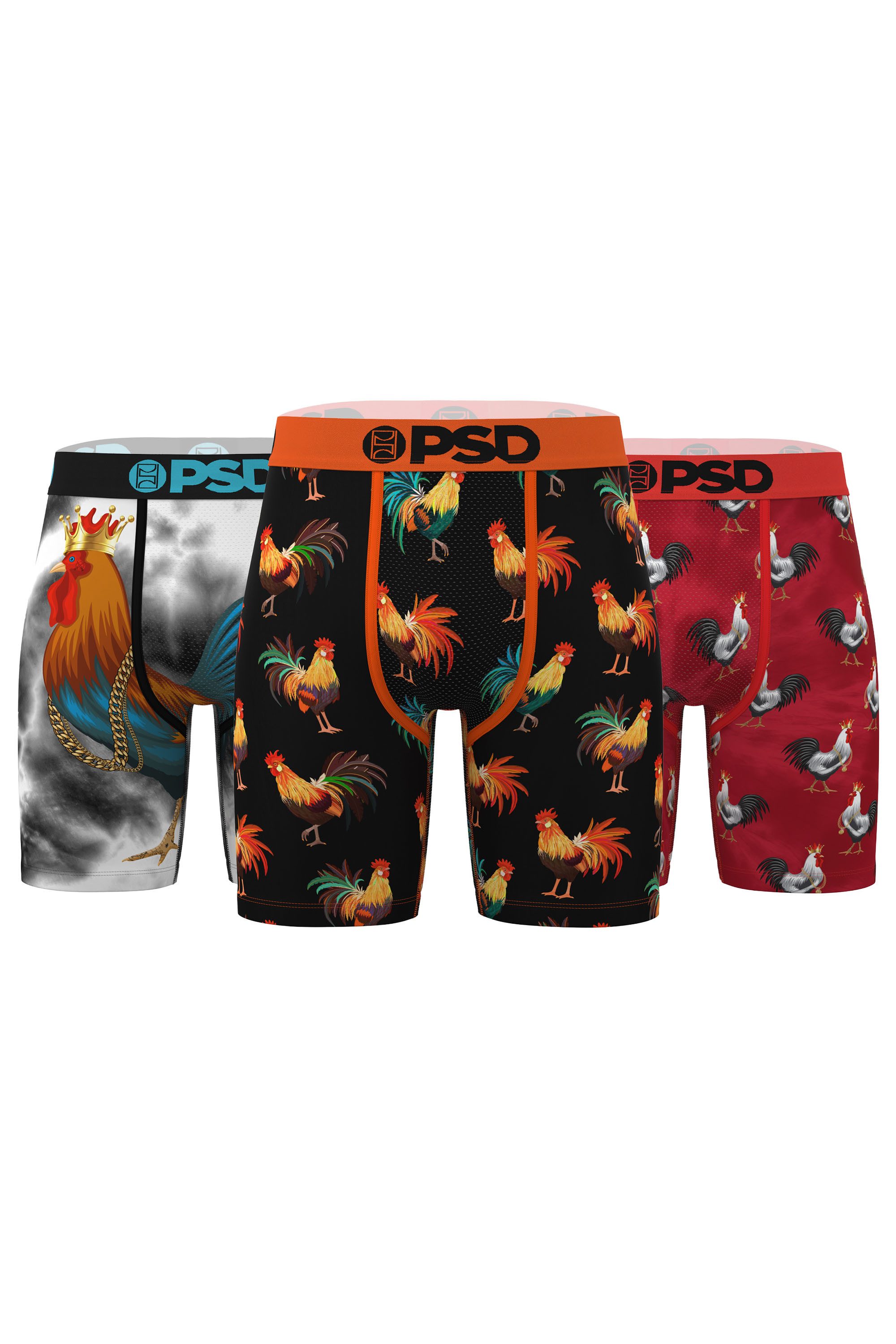 Boxershorts 3 PACK COCKY FLOCK Herren