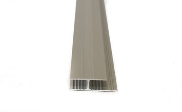 Dalsys Abschlussprofil (Übergangsprofil Verbindungsprofil Vinyl, Laminat & Parkett, 1-St), Übergangsleiste aus Aluminium eloxiert