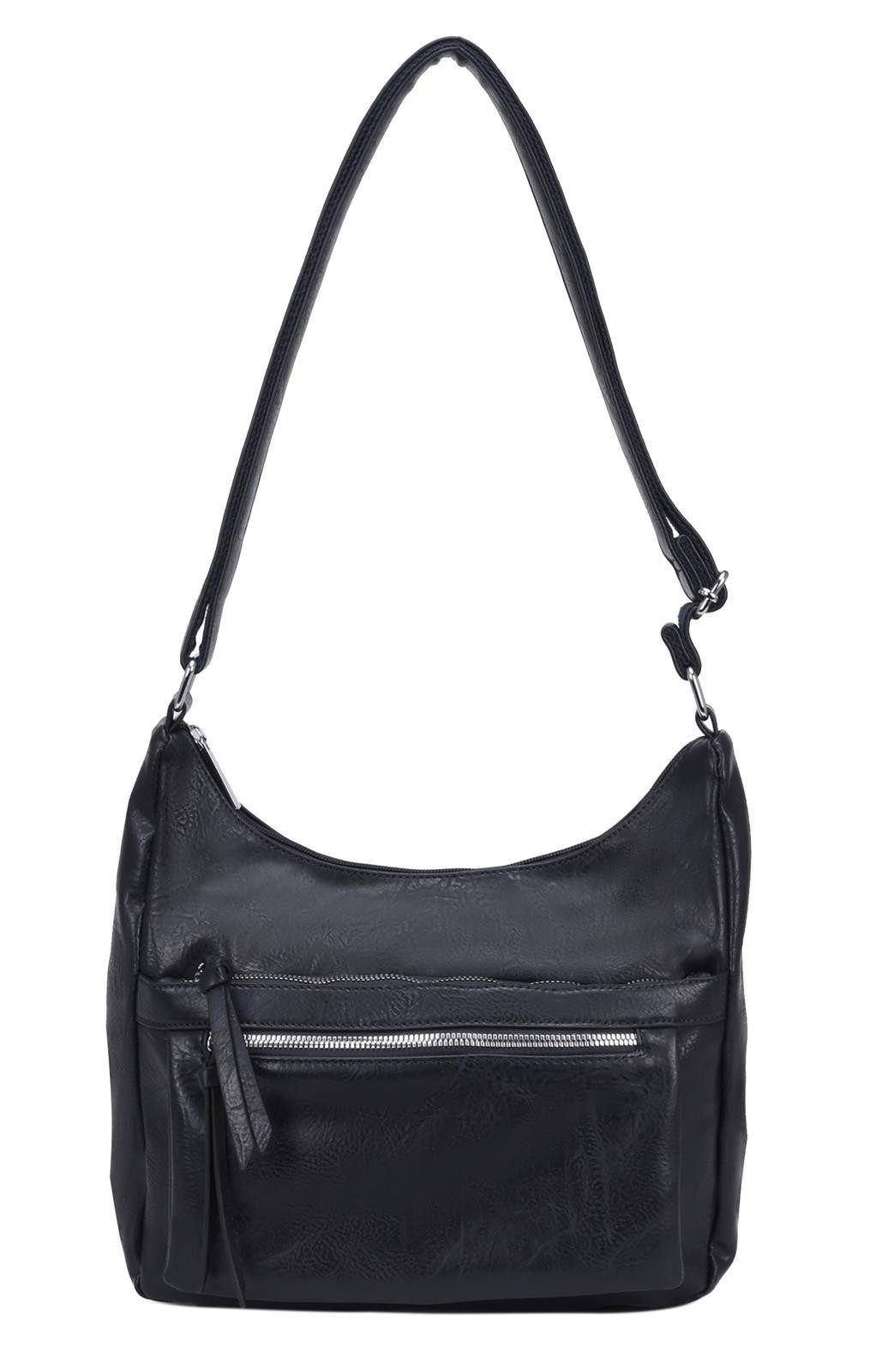 ITALYSHOP24 Schultertasche Damen Tasche Shopper Umhängetasche günstig online kaufen