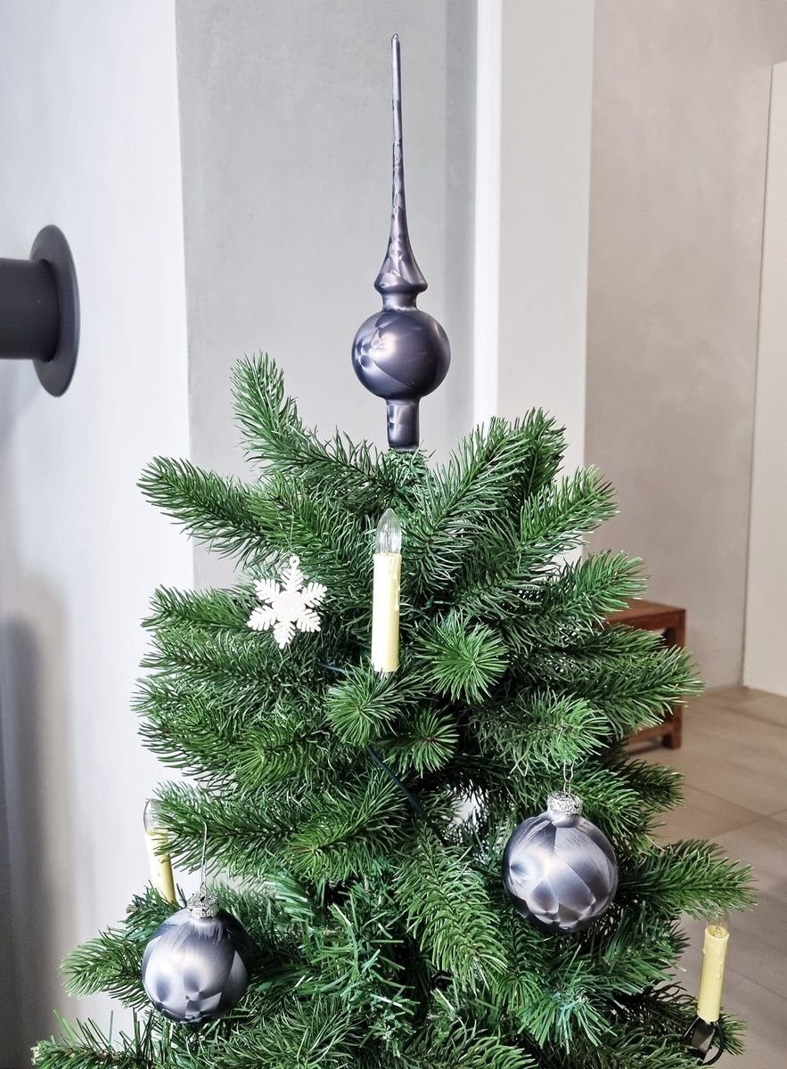 JACK Christbaumschmuck JACK Eislack Glas Christbaumkugeln Set 15x Kugel 6cm günstig online kaufen