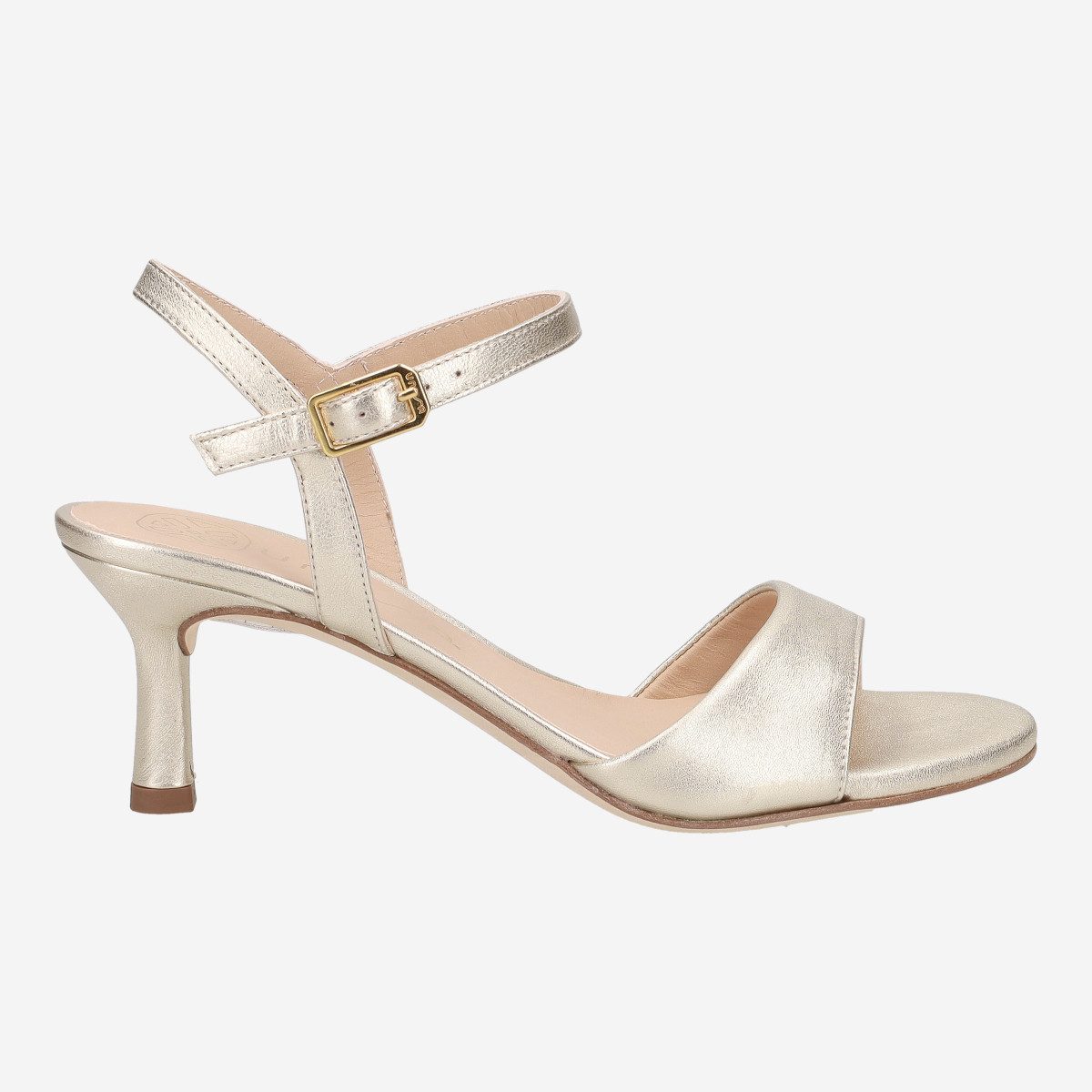 Unisa Unisa NAHIA_LMT PLATINO, Сандалеты, Gold / Platin, Damen Sandalette