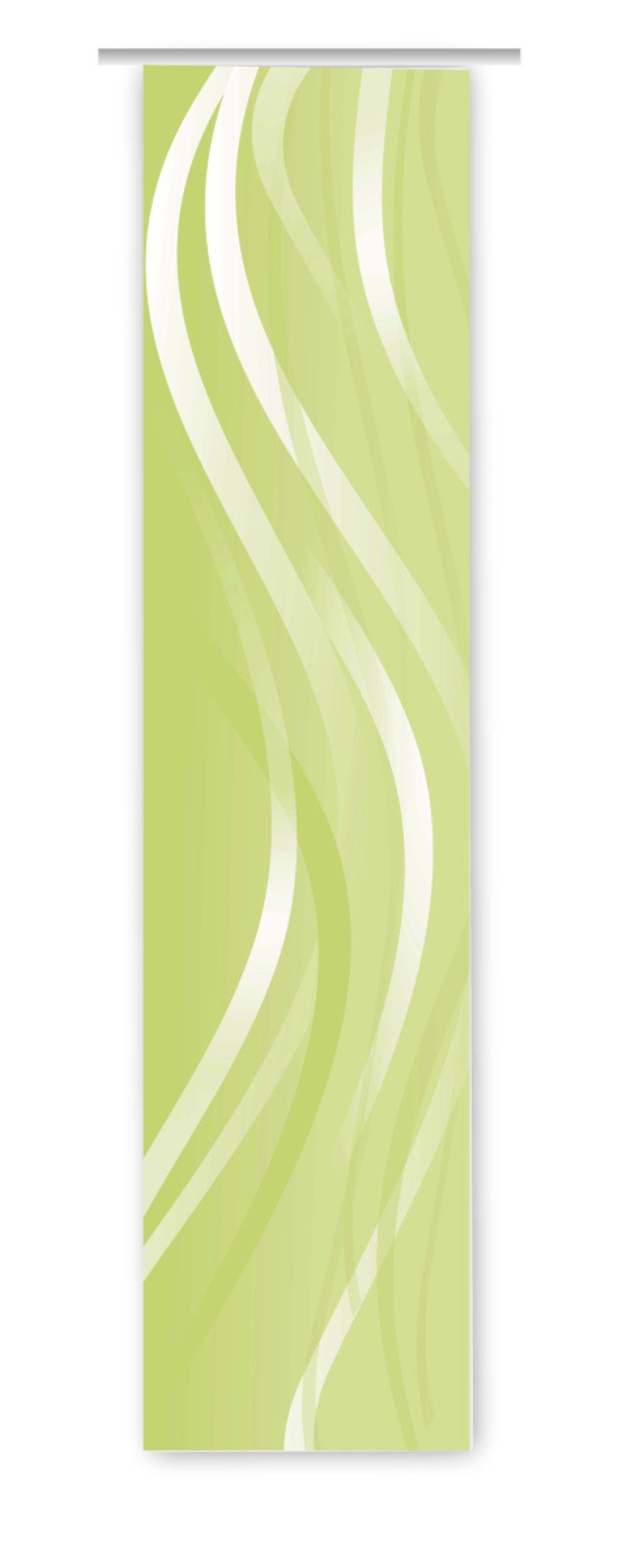Schiebegardine Vertic Apfelgrün – Flächenvorhang HxB 260x60 cm - B-line, gardinen-for-life