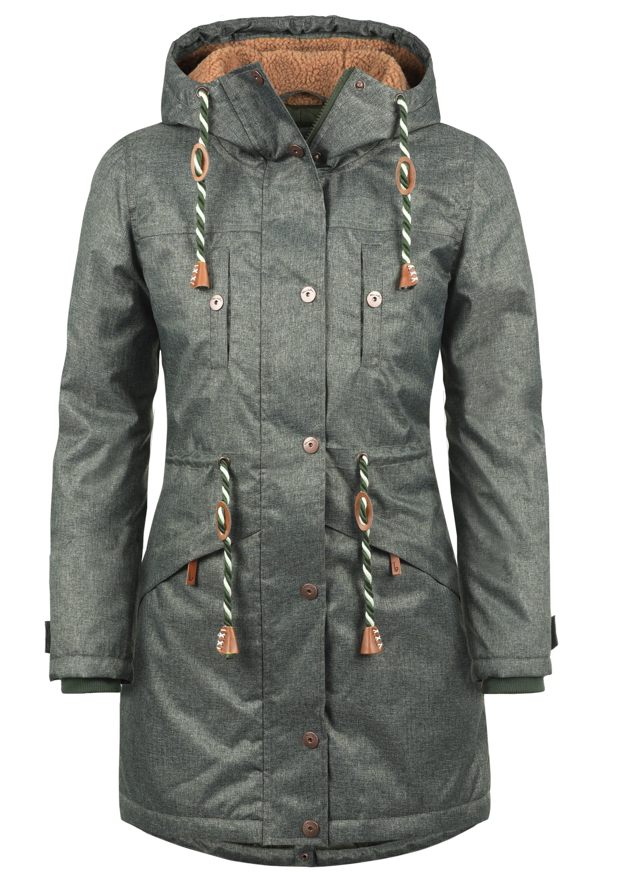 Blend she Parka Dale warme Jacke mit Teddyfutter in der Kapuze