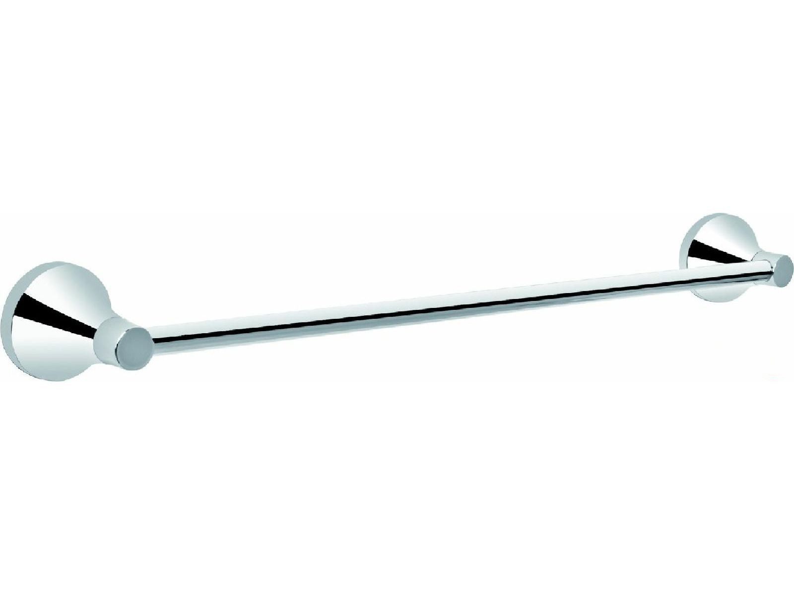 tecuro Handtuchhalter Handtuchhalter Badetuchhalter 300 mm, Metall verchromt
