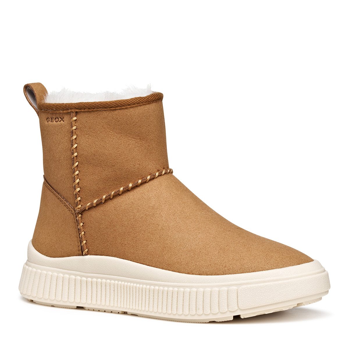 Geox GEOX LAQUINNY, Warmfutter, Braun, Kinder Winterstiefel