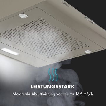 Klarstein Deckenhaube Serie DSM-Capannina Capannina, Unterbauhaube Abzugshaube Abluft 60 cm LED