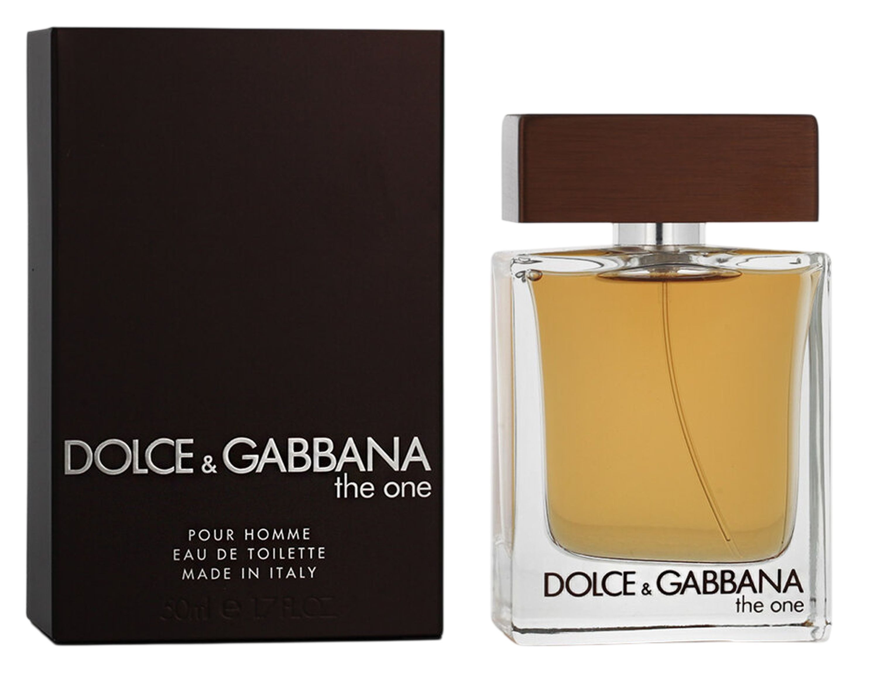 DOLCE & GABBANA Eau de Toilette The One Pour Homme EDT Herren Spray, Würzig-holziger Duft mit Grapefruit, Ingwer und Zedernholz