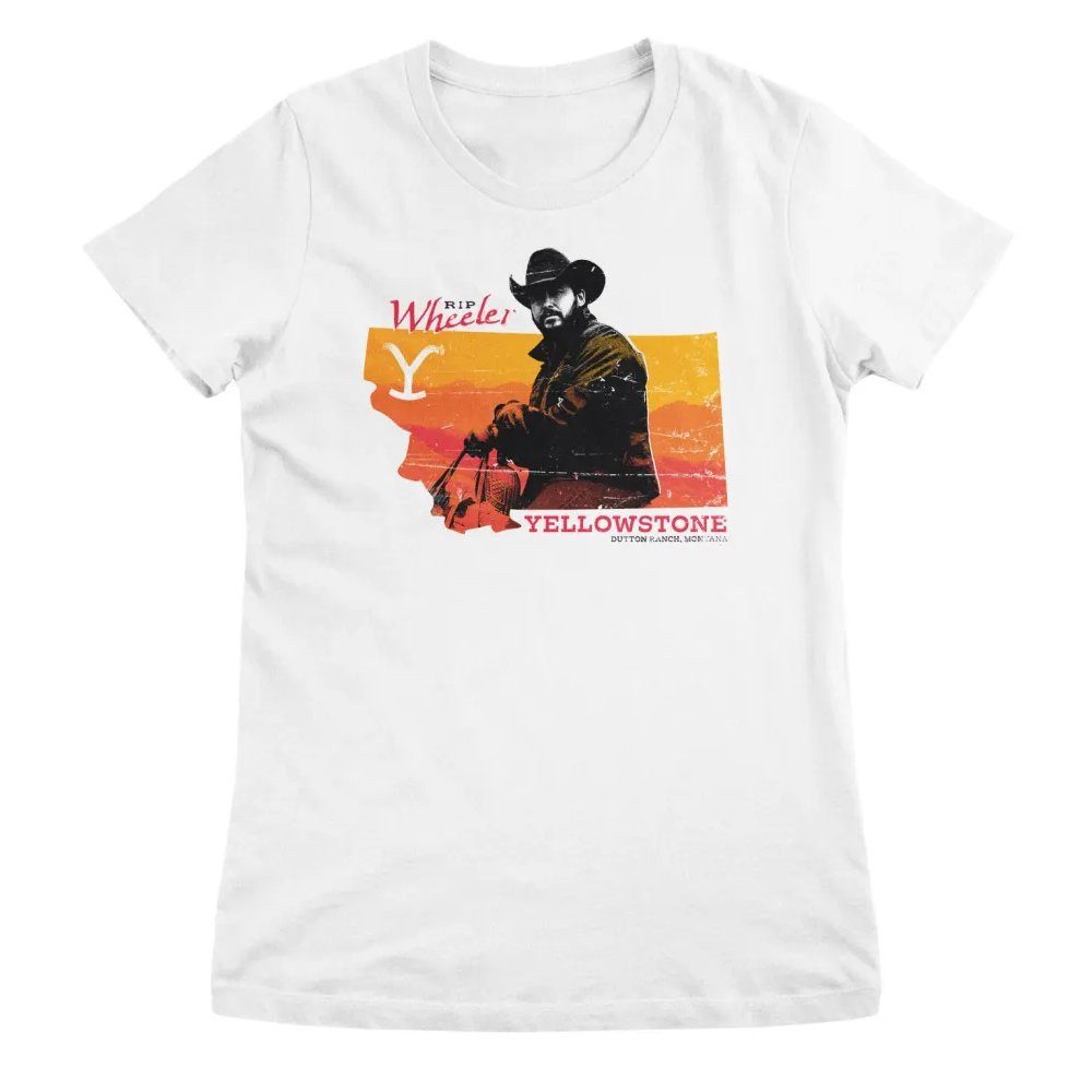 yellowstone T-Shirt Rip Wheeler Girly Tee