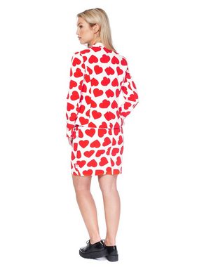 Opposuits Kostüm Queen of Hearts, Zeig Herz - nicht nur zum Valentinstag!