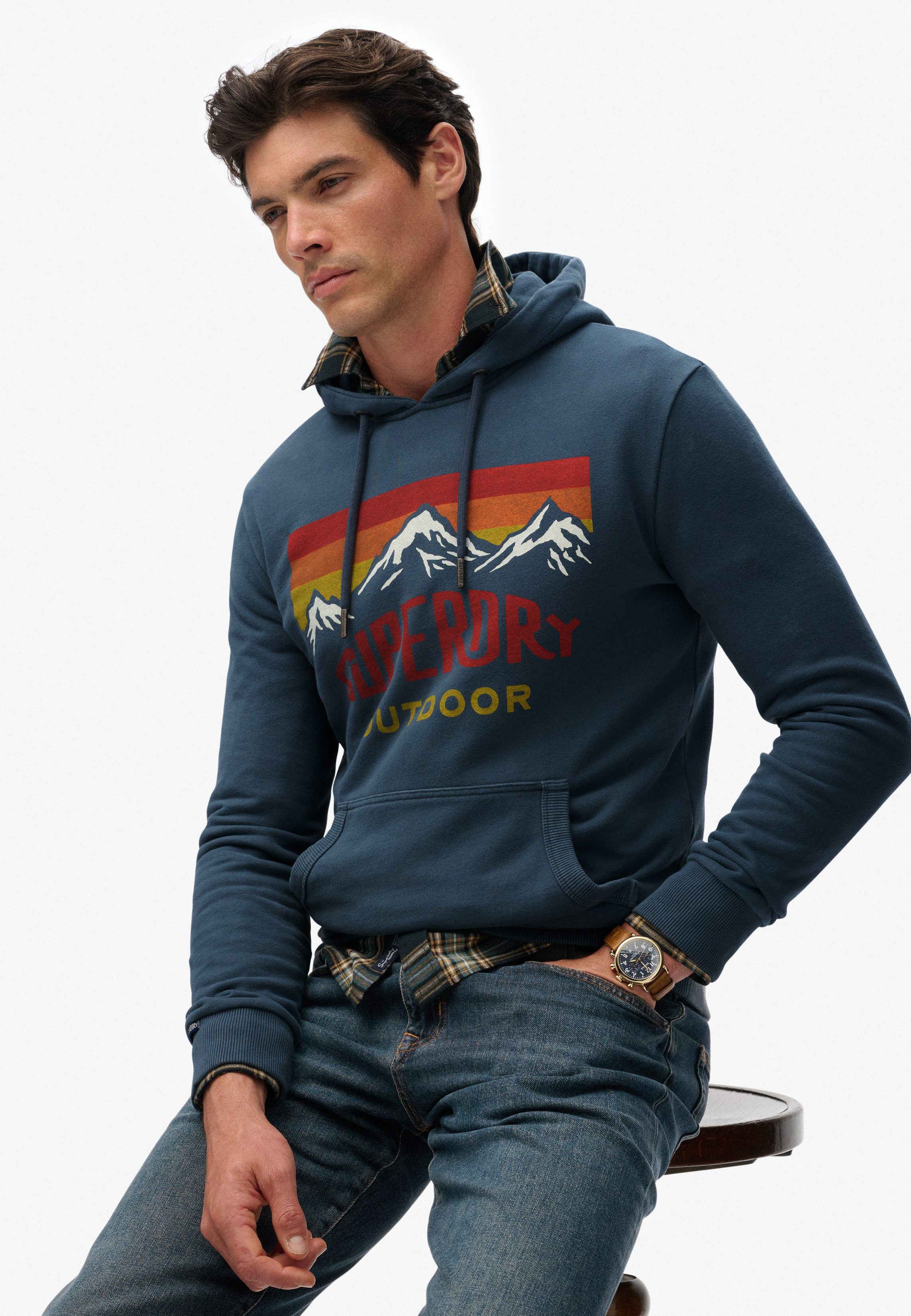 Superdry Kapuzensweatshirt MOUNTAIN RELAXED HOOD günstig online kaufen