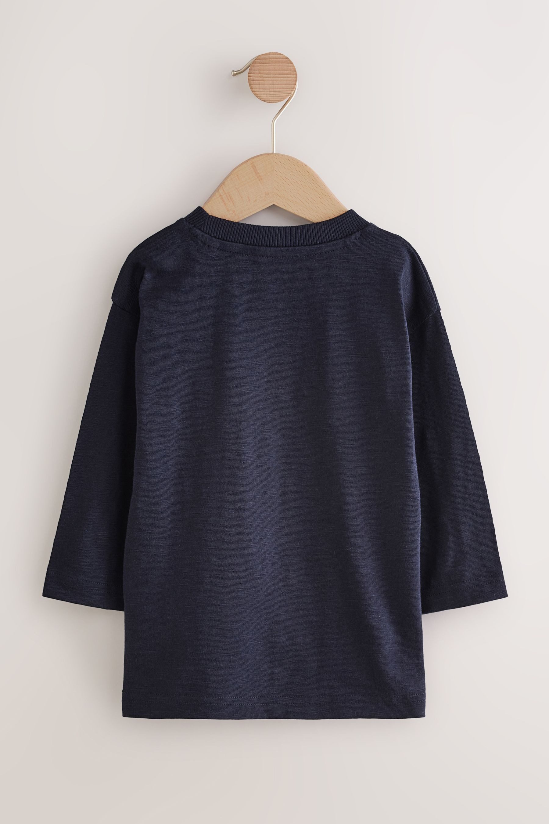 Next Langarmshirt Weihnachtliches, langärmeliges T-Shirt (1-tlg) günstig online kaufen