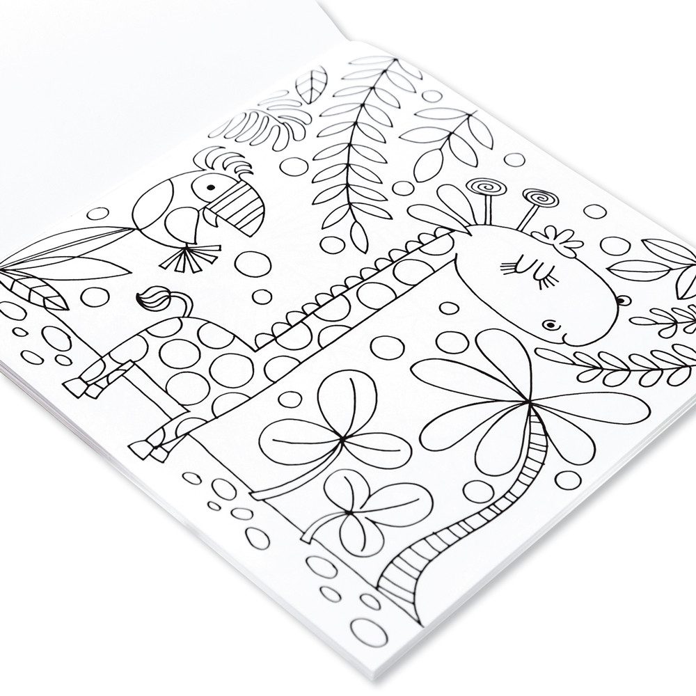 Partystrolche Malvorlage Malbuch für Kinder - verschiedene Themen Malvorlagen