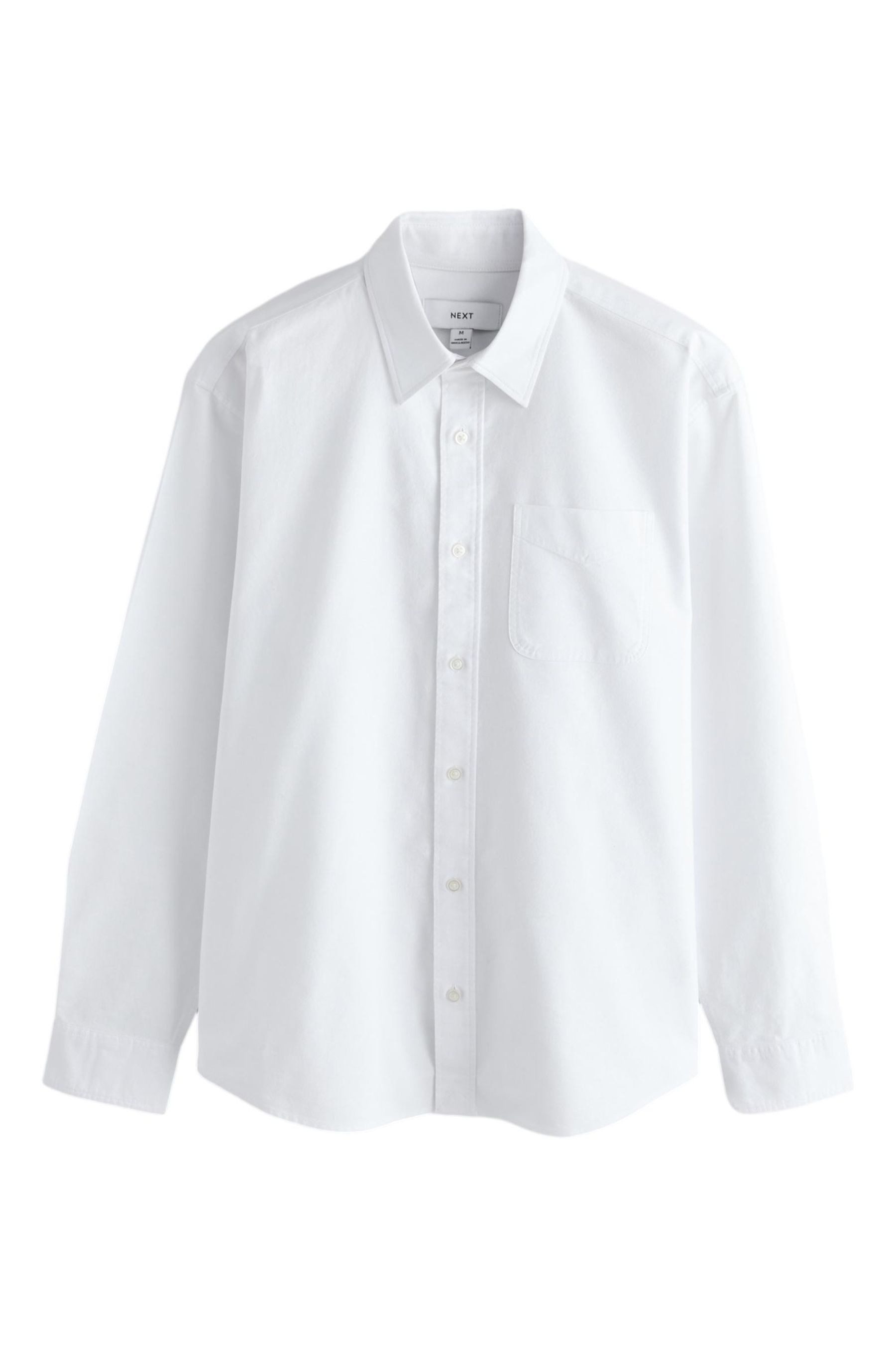 Next Langarmhemd Regular Fit Oxford-Langarmhemd (1-tlg) günstig online kaufen