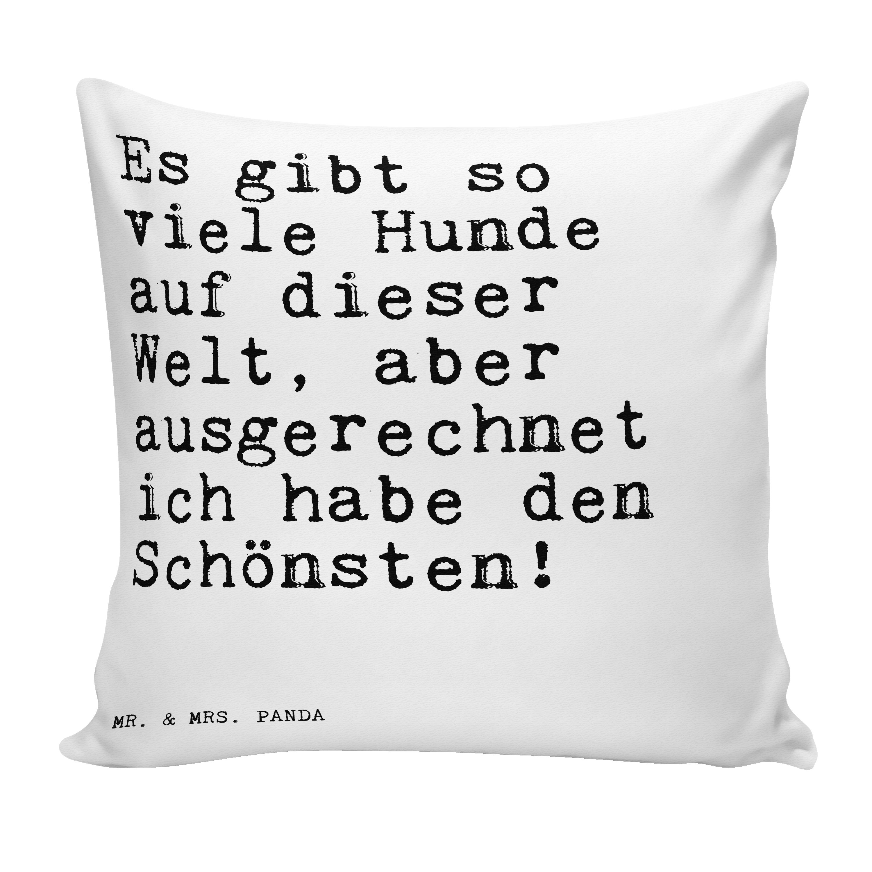 Mr. & Mrs. Panda Dekokissen »Es gibt so viele... Weiß Zitat, Spruch