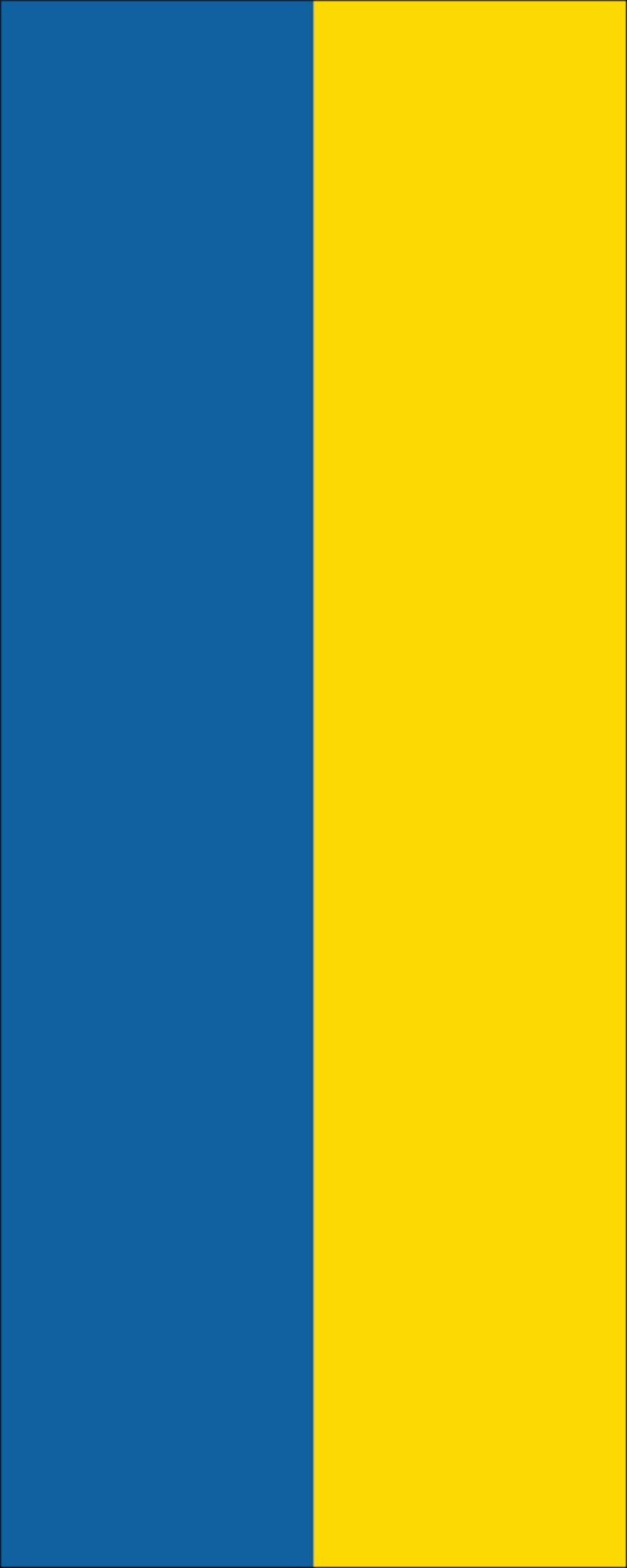 Flagge 110 flaggenmeer Ukraine g/m² Flagge Hochformat