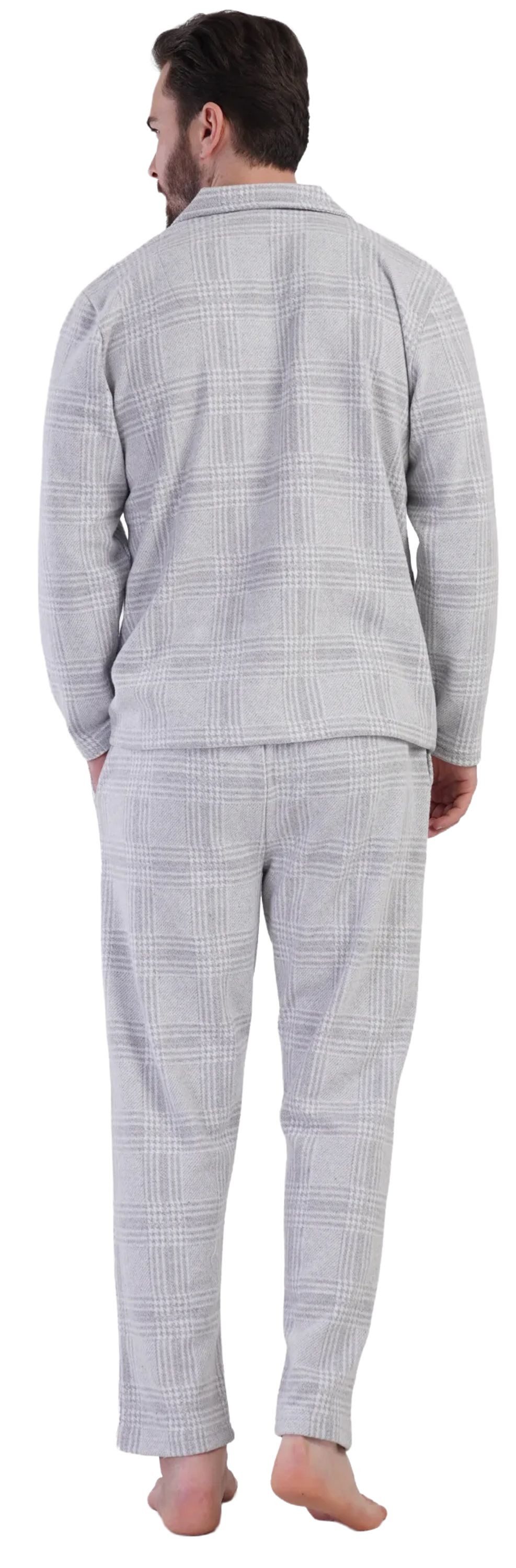 Vienetta Schlafanzug Man (Set, 2 tlg., 2-teilig) Herren Pyjama lang Langarm günstig online kaufen