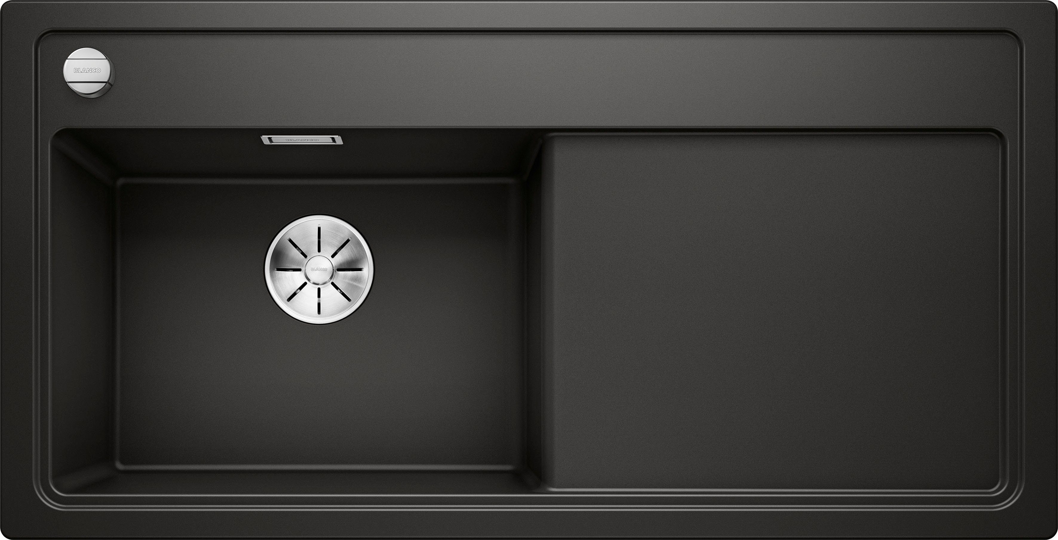 Blanco Küchenspüle ZENAR XL 6 S, rechteckig, 100/51 cm, (Set), Mit Ablauffernbedienung