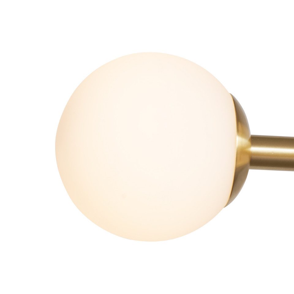 Qazqa Pendelleuchte Monaco, ohne Leuchtmittel, G9, Gold, Hotel chic, Metall günstig online kaufen