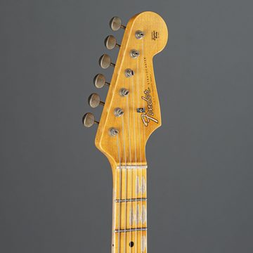 Fender E-Gitarre, Postmodern Stratocaster Journeyman Aged Surf Green #16576 - E-Gitarr