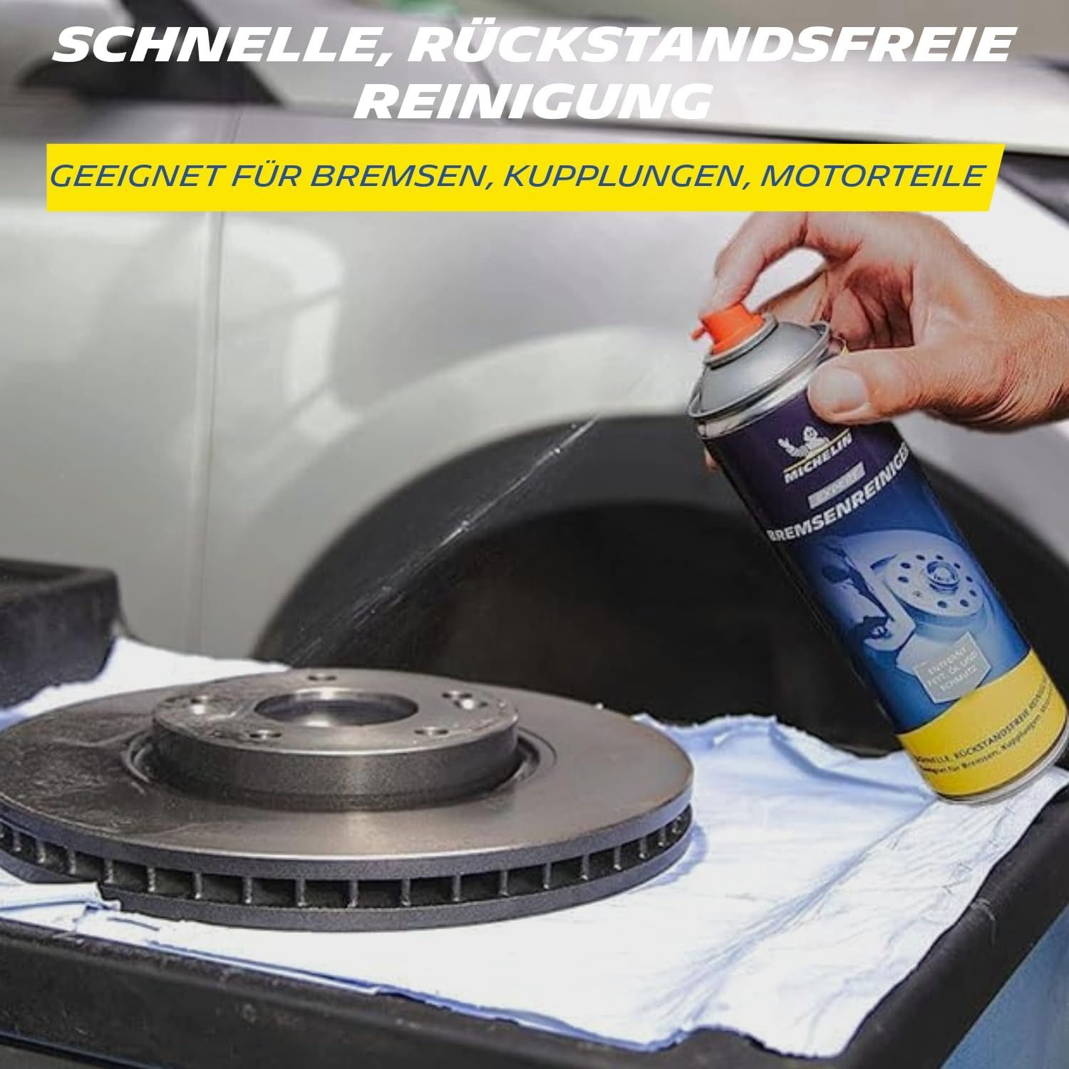 Michelin EXPERT Sprühdose 500 ml Spray Flasche Dose Bremsenreiniger (1-St)
