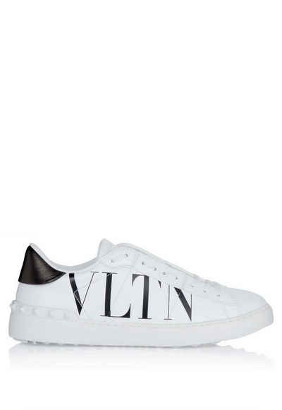 VALENTINO GARAVANI Open Sneaker aus Kalbsleder mit „VLTN“ Logo-Print Sneaker