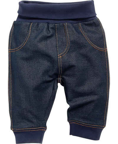 Schnizler Schlupfhose Baby Sweat-Hose Jeans-Optik