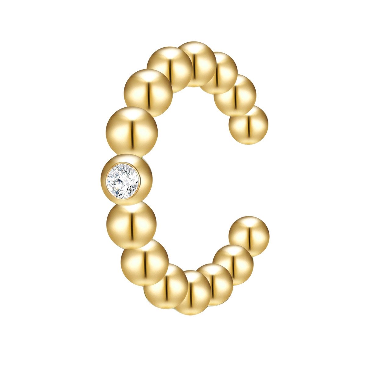 Lulu & Jane Ohrklemme Set: LJ421 (2-tlg), Sterling Silber