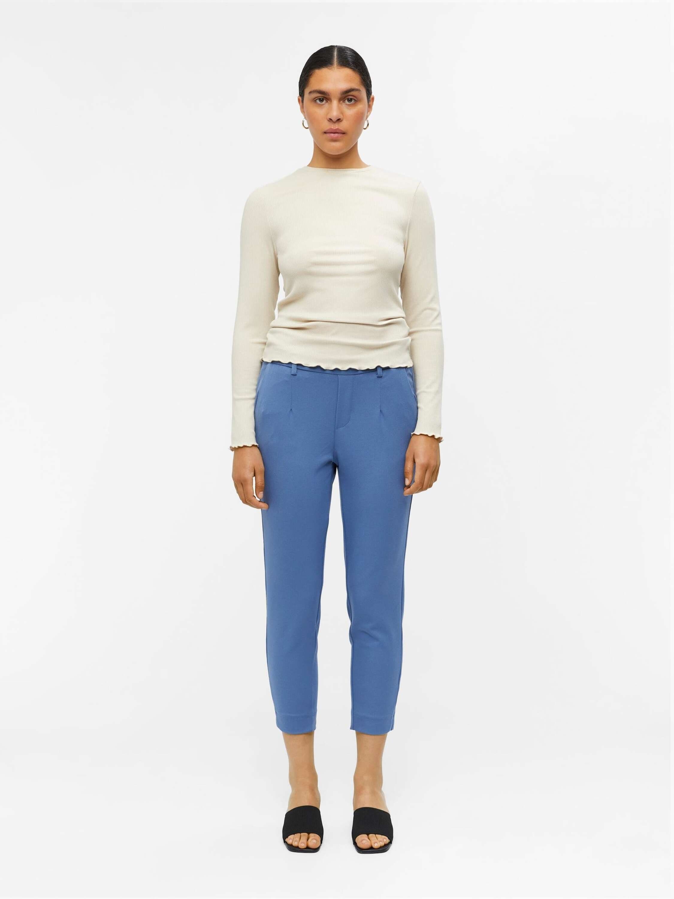 Object Stoffhose Lisa (1-tlg) Drapiert/gerafft