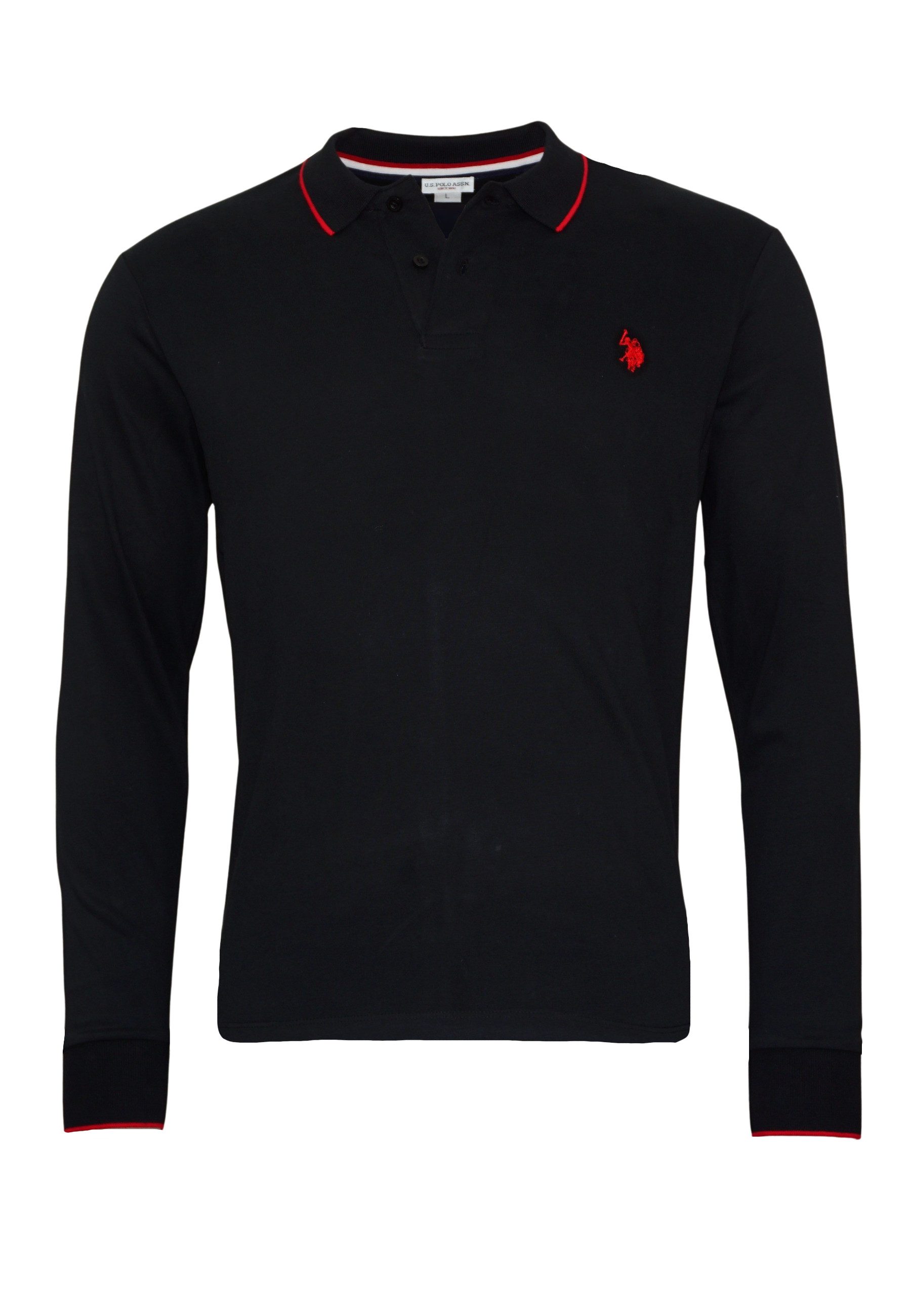U.S. Polo Assn. Poloshirt Poloshirt Langarm Polo (1-tlg., 1) günstig online kaufen